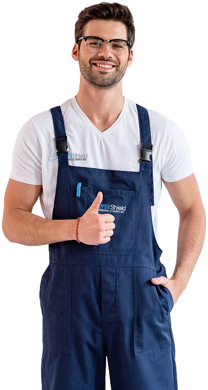 northshield smiling man in overalls and glasses