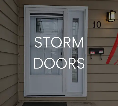 exterior storm doors for sale